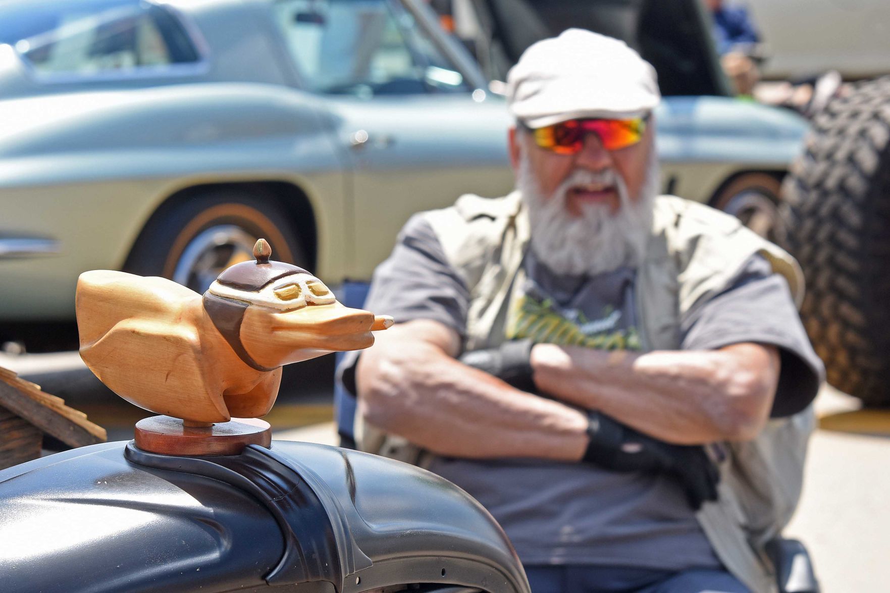 1932 Diamond T with custom radiator cap